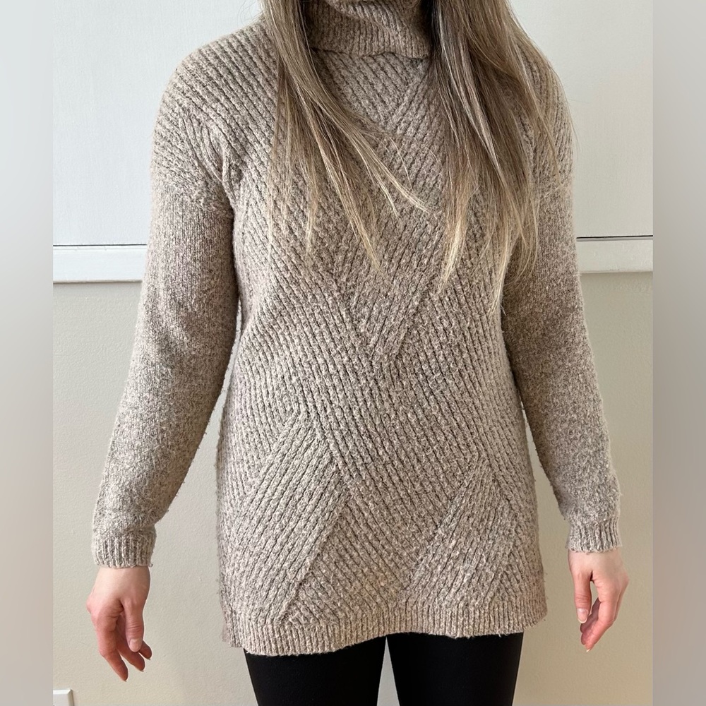 Vero Moda funnel neck tunic sweater - Picture 3 of 7